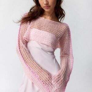 Pink Crochet Top